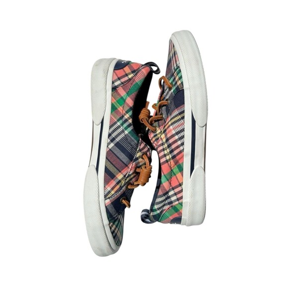 Sperry Top-Sider Crest Vibe Women’s 5 Plaid Canvas Sneakers - Picture 6 of 9